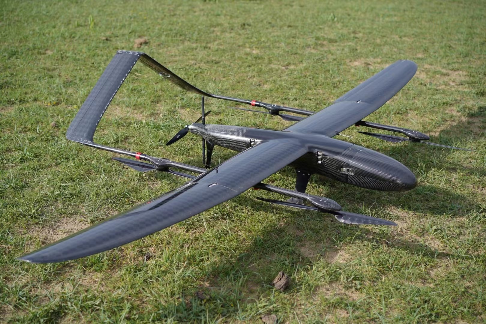 150km Uzun Dayanıklılık Uzun menzilli VTOL UAV Drone 6 evli Vtol ...
